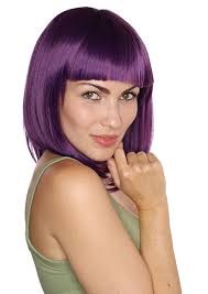 Prettyland Dames Dames Paars Violet Bob Korte Anemie Pruik Middellang Kort  Haar Mat Cosplay Paars Korte Pruik Sailor Moon Saturn C381 : Amazon.nl:  Beauty