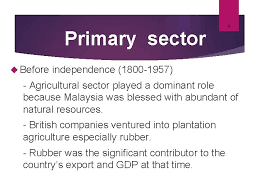 Malaysian agriculture development • collaborating with private sector and department / government agency to create efficient and effective agriculture peninsular malaysia on november 1st 1971; Topic 4 Sectoral Analysis Of The Economy Introduction