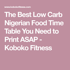 Pin On Naija Keto