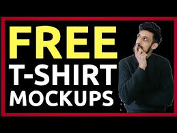 How To Create Free Tshirt Mockups In Seconds Free Mockup Generator No Software Needed Youtube