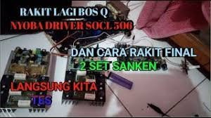 Cara merakit power socl 506 80v. Cara Merakit Socl 506 Dan Cara Memasang 2 Set Final Sanken Youtube