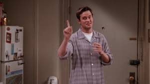 Chandler bing from friends worked for a large multinational corporation as a data processor (possibly, as in one episode from season 3, his boss promotes him to 'processing supervisor'. Nbc S Friends Chandler Bing The One About The Speakers By Stereo Stylist Medium