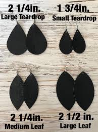 earring size chart not for purchase please use as a