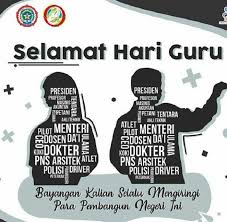 Akan tetapi, jika anda ingin lebih terlihat menghargai guru kesayangan anda, lebih baik gunakan ucapan yang lebih personal seperti berikut ini. Berikut 20 Macam Ucapan Hari Guru Sedunia Dalam Bahasa Inggris Beserta Bahasa Indonesia Portal Surabaya