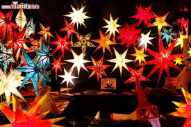 Risultati immagini per stelle di natale luminose di carta