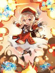 Klee Genshin Impact In 2020 Anime Anime Child Girls Cartoon Art