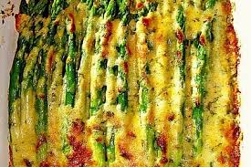 Albertos Gruner Spargel Mit Parmesancreme Rezept Gruner Spargel Spargel Mit Schinken Spargel