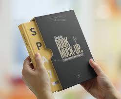 Book Mock Up Slipcase Edition Book Cover Mockup Book Presentation Book Cover Design