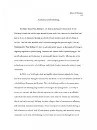 Bullying Essay Examples Bullying