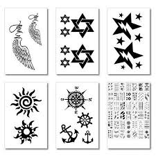 Fack Tattoos Design 20 Pack Coxeer Temporary Tattoos Paper Removable Body Art Makeup For Women Men Girls Bo Temporary Tattoo Paper Tattoo Paper Wedding Makeup
