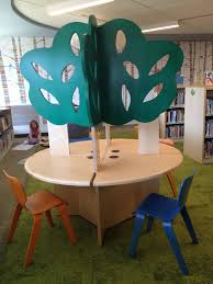 Quad Tree Computer Table By Tmc Furniture Library Furniture Childrens Library Furniture