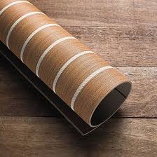 Infinity Luxury Woven Vinyl Flooring Dark Teak 8 6 Boat Flooring Ideas Vinyl Flooring Boat Decor