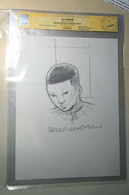 This isn't just another first, the book itself is great. Cgc Ss Original Sara Pichelli Sketch Of Ultimate Spider Man Miles Morales 292449651