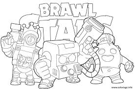 Be the last one standing! Coloriage Brawler Brawl Stars Dessin Brawl Stars A Imprimer