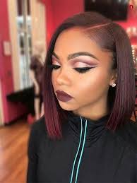 Black Bob Hair Styles 2020 Best Short Hairstyles For Black Women 2018 2019 Burgundy Hair Hair Inspiration Short Hair Styles
