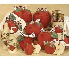 apple decorations, kitchen decor