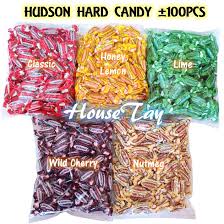 Food acids are used to flavor candy to make it sour. Hudson S Candy 100pcs Gula Gula Hudson Lime Honey Lemon Eumenthol Wild Berry Nutmeg