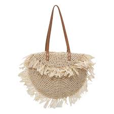 Get the best deals on woven straw handbags and save up to 70% off at poshmark now! Large Straw Beach Bag Rattan Bag For Summer Woven Beach Tote