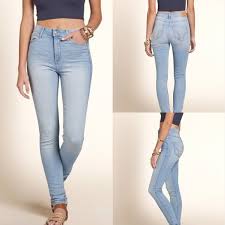 Reduced Hollister Super Skinny Highrise Jeans High Rise Skinny Jeans High Rise Jeans Super Skinny