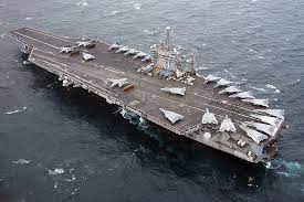 She was launched in 1984, saw her first action during operation desert storm in 1991, and is currently. Hd Wallpaper Warships Uss Theodore Roosevelt Cvn 71 Aircraft Carrier Wallpaper Flare