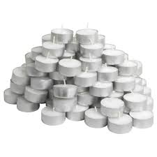 Glimma Unscented Tealights Ikea Tea Lights Tea Light Candles White Tea Lights