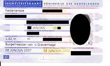 The dutch identity card is also a valid means of personal identification in a number of countries outside the netherlands and may be used as a travel. Dutch Identity Card Wikipedia