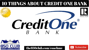 Credit one operate as a subsidiary of sherman financial group llc. Ten Things You Didn T Know About Credit One Bank Credit Card In 2020 Youtube