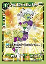 Cheelai Behind The Scenes Heroine P 302 Pr Dragon Ball Super Tcg Singles Dragon Ball Super Tcg Promos The Toy Trove