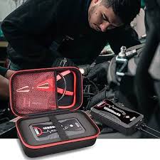 Amazon.com: ANKHOH Carrying Case Compatible with NEXPOW Car Jump Starter,  Fits for 1500A Peak 12800mAh Battery Starter Q10S/ T11F, Portable Storage  Box for Car Battery Charger and Jumper Cables(Case ONLY) : Automotive