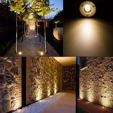 Consider adding outdoor wall sconces where your well lights are out of range and give a little thought to step lights for safety purposes. Landscape Lights Sunriver Pathway Lights 1w 12v 24v In Ground Well Lights Led Landscape Lighting Low Voltage Lights For Driveway Deck Garden Outdoor Lighting Led Landscape Lighting Led Lighting Diy Garden Lighting