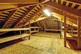 How thick should plywood be for an attic floor? How To Install A Partial Or Full Floor In The Attic For Storage Hunker Attic Storage Attic Flooring Garage Attic Storage