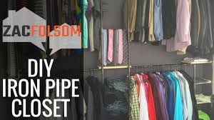 Maybe you would like to learn more about one of these? Diy Industrial Iron Pipe Closet Unit Youtube