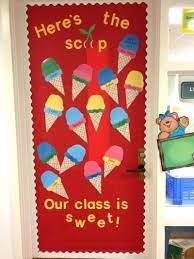 Classroom march door decorations classroom march door decorations are the first peek into spring! And Here S Some Scoop Of Ice Cream On Your Classroom Door For The Season Of Love Classroo Preschool Bulletin School Door Decorations Preschool Bulletin Boards