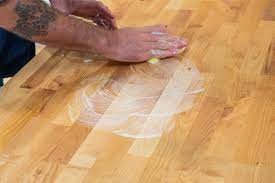 I can use a guide rail or straight edge for the straight section, and then possibly a. How To Clean Butcher Block Countertops Hgtv