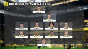 I still want to see schurrle and gotze starting but i understand why they would not. Bundesliga How Will Borussia Dortmund Line Up Under Lucien Favre