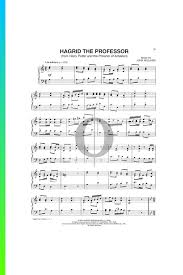 ▷ Hagrid The Professor Sheet Music (Piano Solo) - PDF Download & Streaming  - OKTAV