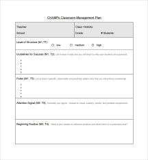 Champs Classroom Management Plan Template Jpg 600 650 Classroom Management Plan Champs Classroom Management Classroom Management