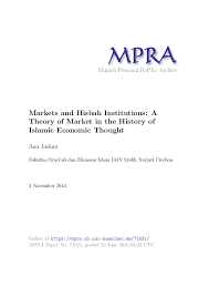 Dalam masyarakat peraturan tersebut sangat penting. Hisbah Research Papers Academia Edu