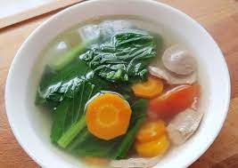 3 butir bawang putih, diiris halus. Resep Sayur Bening Sawi Hijau Yang Enak Resep Sayur