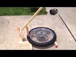 Then, squeeze a bead of silicone bath caulk around the toilet's base to seal it. Motorcycle Bead Breaker Youtube Motorcycle Tires Homemade Motorcycle Homemade Tools