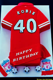 It was for an 80th birthday party and the recipient is a life long norwich city football club fan. Liverpool Football Jersey Cake Shirt Cake Football Cake Cake Boss
