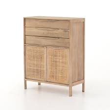 Get the best deals on tallboy dressers & chests of drawers. Caned Mango Tall Dresser