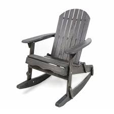 Millwood Pines Stamm Solid Wood Rocking Adirondack Chair Outdoor Rocking Chairs Adirondack Rocking Chair Wood Adirondack Chairs