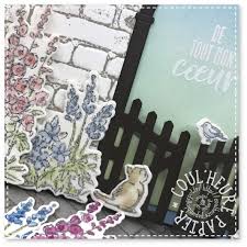 Coul Heure Papier Carte A Secret C Est Un Jardin Extraordinaire Tutoriel In 2020 Floral Cards Kids Cards Cards