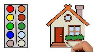 Untuk mewarnai gambar rumah yang kedua ini merupakan mewarnai gambar rumah sehat, dimana rumah ini terlihat begitu bersih dan juga terdapat tempat dan rumah tersebut juga memiliki garasi mobil dan juga terapat beberapa pohoh kelapa. Mewarnai Rumah Anak Tk