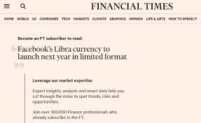 Libra is built on a native blockchain which uses a single data structure and records all transactions and states over time. Markets News Facebook Will Launch The Libra Cryptocurrency New Day Crypto