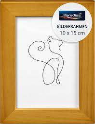 Mit 7 fotos hat der fotorahmen im. Paradies Bilderrahmen Holz Flat Finish 10x15 Cm Natur 1 St Dauerhaft Gunstig Online Kaufen Dm De