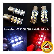 Jenis lampu led variasi motor. Lr18 Lampu Rem Led 18 Titik Stop Lamp Belakang Kedip Variasi Motor Beat Vario Scoopy Nouvo Mio Shopee Indonesia