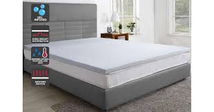 Trafalgar Gel Infused Memory Foam Mattress Topper With Bamboo Cover Queen Mattress Toppers Memory Foam Mattress Topper Foam Mattress Topper Foam Mattress