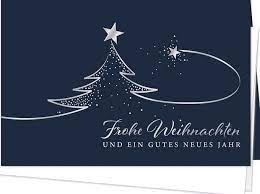 Die vorweihnachtszeit kann daher entsprechend ausgestaltet werden. Festliche Weihnachtskarte Silberbaum Blau Mit Silberpragung Und Einleger Weihnachtskarten Karten Weihnachtskarten Sterne